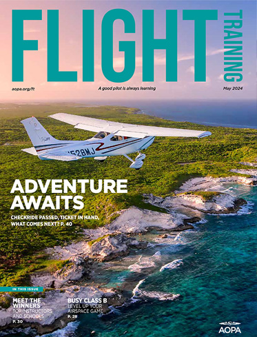 AOPA flight training magazine